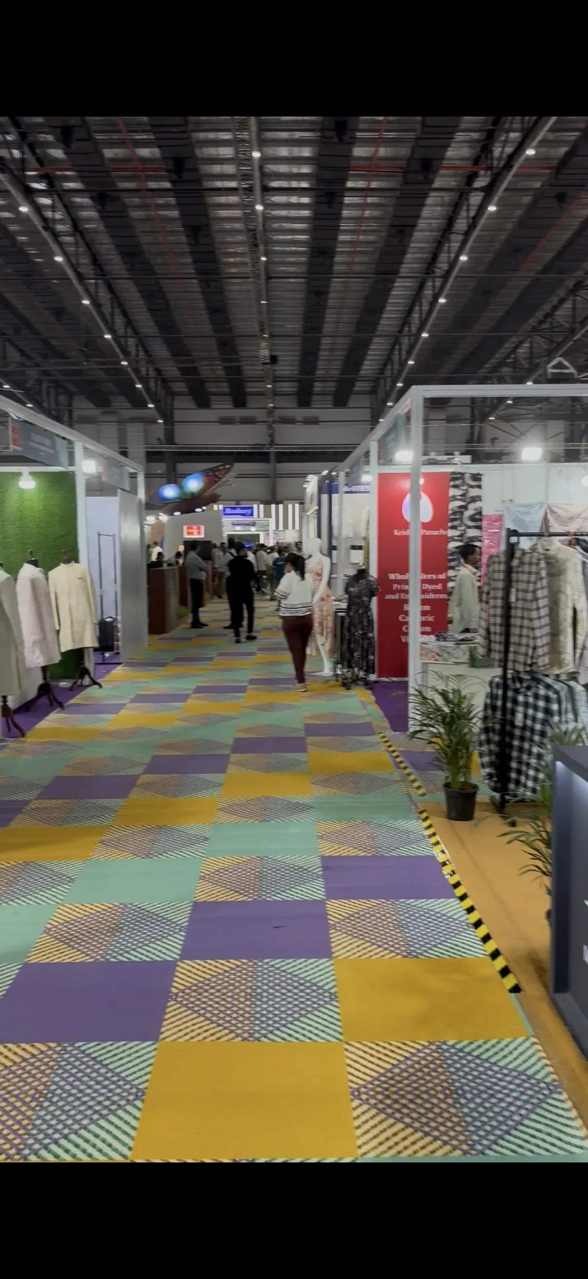 Feria textil internacional en Mumbai — sourcing Texlink